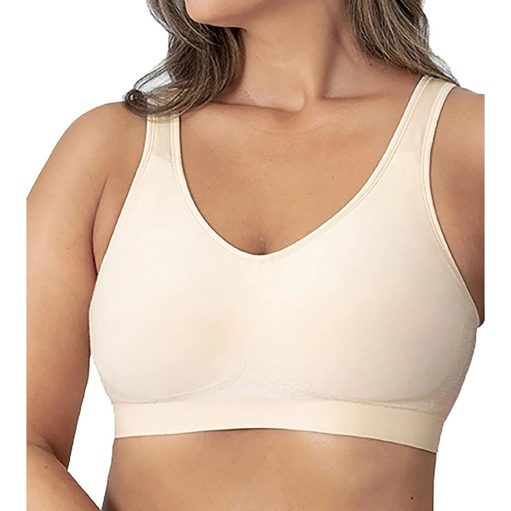 Truekind‎ Daily Comfort Wireless Shaper Bra in Nude Medium NWT